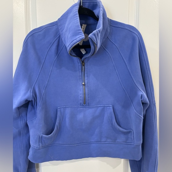 Lululemon Scuba Half Zip Cropped Pullover - Picture 2 of 7